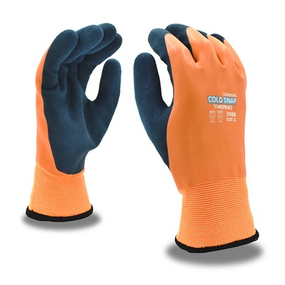 - Cordova Cold Snap Thermo 3988 Latex Coated Thermal Gloves