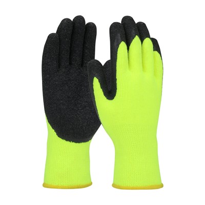 - PIP Economy Hi-Viz Latex Coated Acrylic Gloves HVY