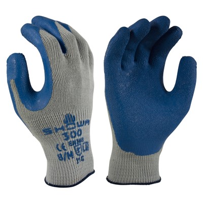 - Showa ATLAS 300 Rubber Coated Gloves