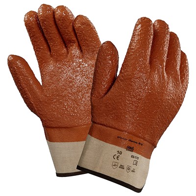 - Ansell Winter Monkey Grip PVC Coated Gloves