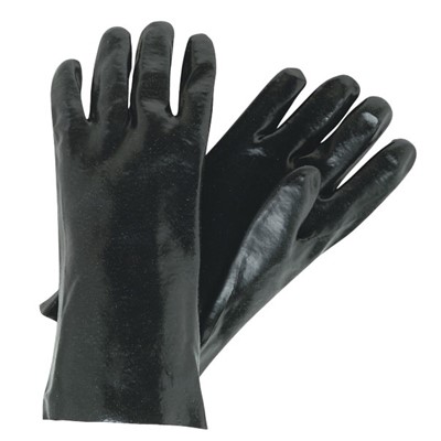 Single Dip PVC Coated Gloves