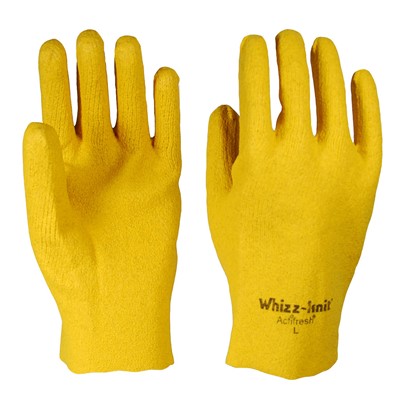 Yellow Vinyl Coated Gloves 4416-XL