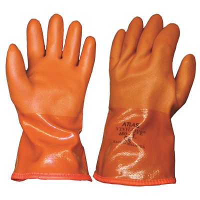 - Showa Atlas 460 PVC Coated Gloves ORG