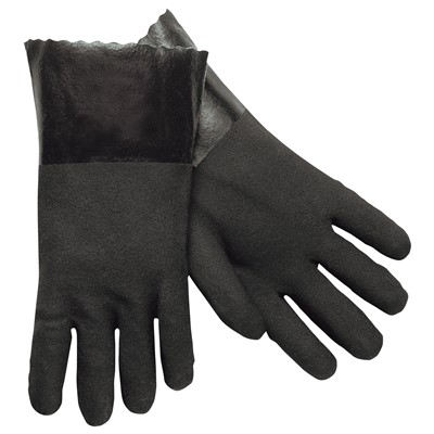 Gloves PVC 12in FC Actifresh Rough BLK - GVC-630BJ
