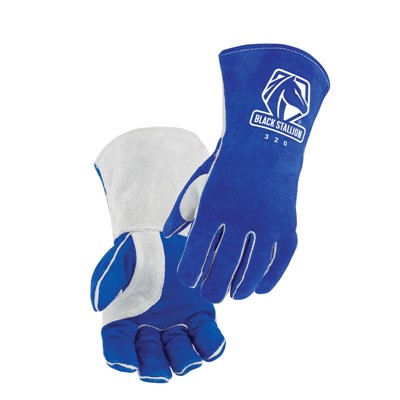 Gloves Welding Stick BLU LG - GWD-320-LG