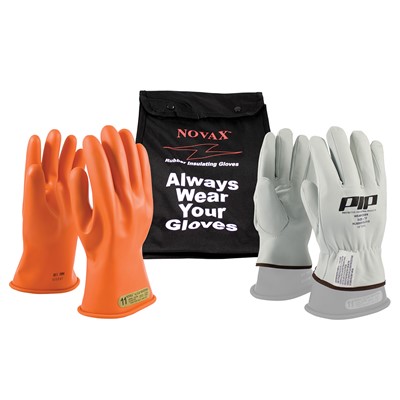 - PIP Novax Class 00 Electricians Glove Kit ORG