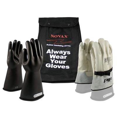 - PIP Novax Class 1 Electricians Glove Kit BLK