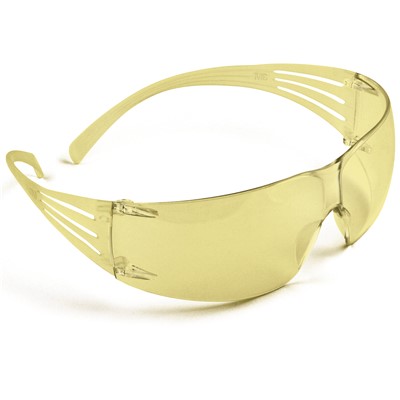 3M SecureFit Amber Safety Glasses SG203AS