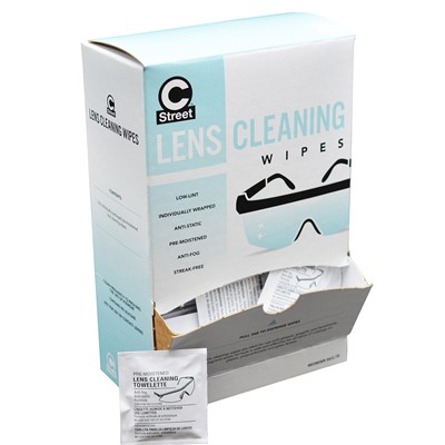 C Street Lens Cleaning Wipes