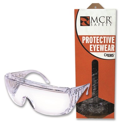 MCR Yukon Clear Safety Glasses 9800D