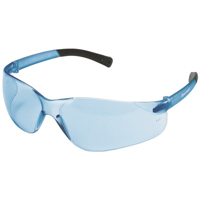 MCR BearKat Light Blue Safety Glasses BK113