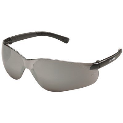 MCR BearKat Silver Mirror Safety Sunglasses BK117