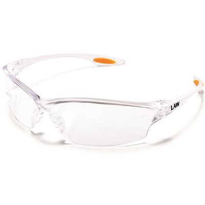 MCR Law LW210AF Clear Safety Glasses