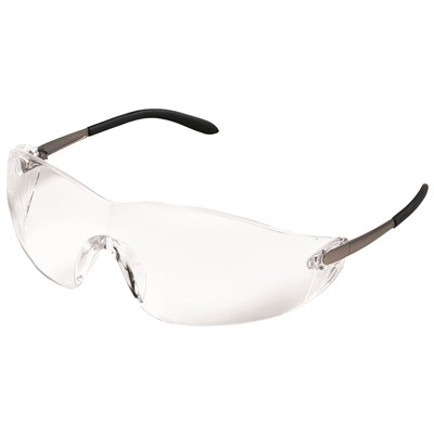 MCR Blackjack Clear Safety Glasses S2110