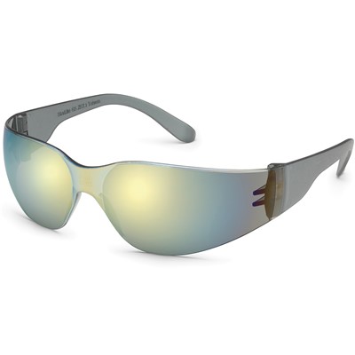 Gateway Safety StarLite Gold Mirror Z87 Safety Sunglasses 467M
