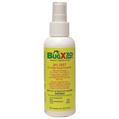 Coretex BugX 30 Deet 4oz Insect Repellent 12651