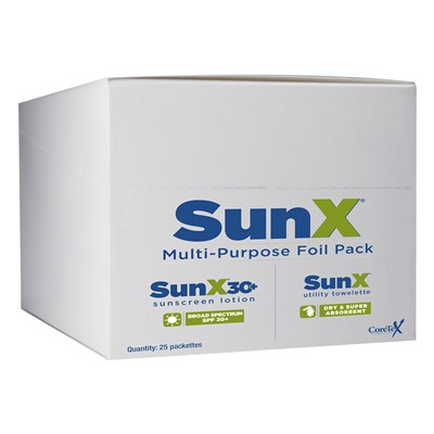 - Coretex SunX 30 Multi Purpose Foil Packs
