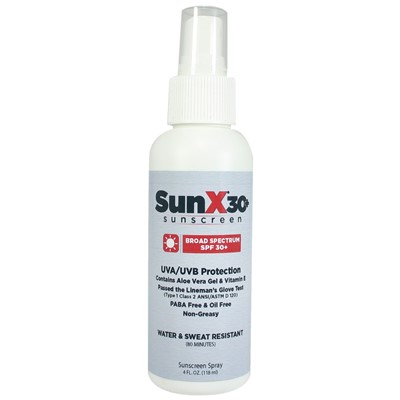 Coretex SunX SPF 30+ 4oz Sunscreen 71670