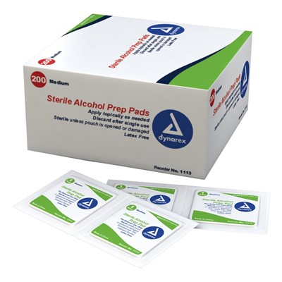 Alcohol Wipes 1in x 2in Sterile - JMA-AW-200