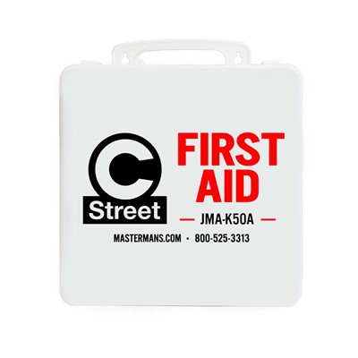 C Street ANSI Class A 50 Person First Aid Kit K50A