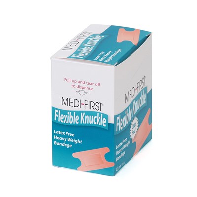 Medi-First Woven Adhesive Knuckle Bandages Box of 40