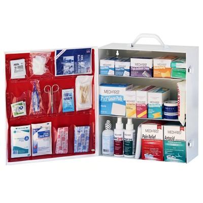 Medi-First Metal First Aid Cabinet
