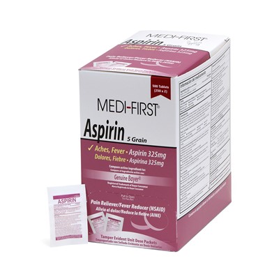 - Medi-First Aspirin Tablets