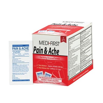 Medi-First Pain & Ache Tablets 82180