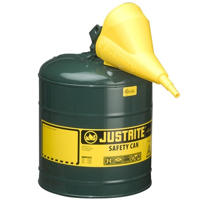 Justrite Type I Steel Safety Can 7150410