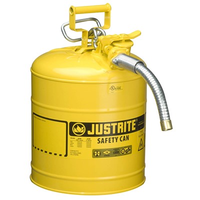 Justrite AccuFlow Type II Diesel Steel Safety Can 7250230