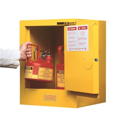 Justrite Sure-Grip EX  Flammable Liquids Countertop Safety Cabinet 890420