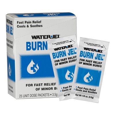 - WaterJel Single Dose Burn Jel Packet