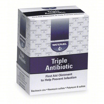 WaterJel Triple Antibiotic Ointment - Box of 144