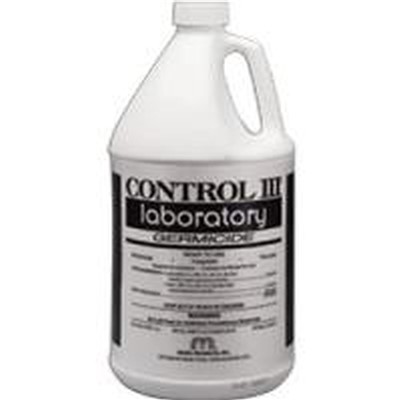 Control III 1 Gallon Laboratory Strength Germicide Disinfectant - Case of 4