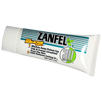 Zanfel 1oz Tube of Poison Ivy Treatment Cream