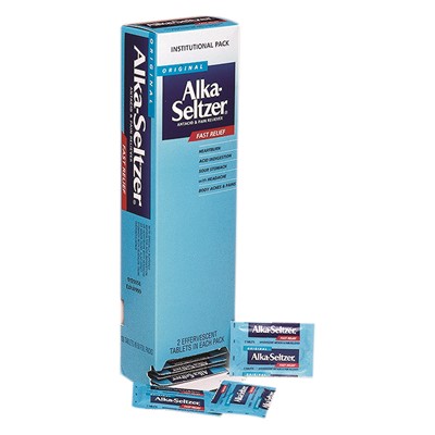 Alka-Seltzer Effervescent Tablets - 50 Pack Box