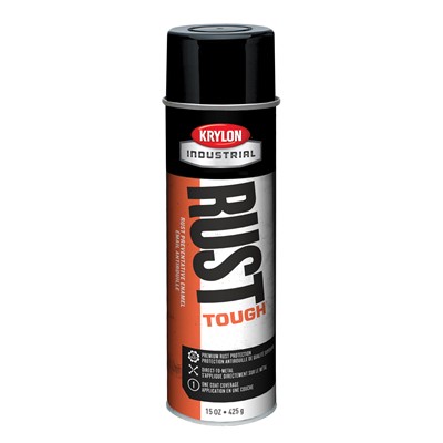 Krylon TOUGH COAT ADVANCE Acrylic Gloss Black Spray Paint 00799