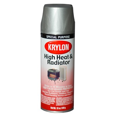 Krylon Aluminum High Heat Spray Paint K01407777