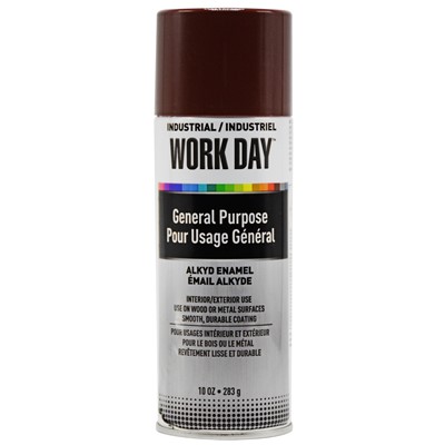 Krylon Work Day General Purpose Brown Spray Paint A04431