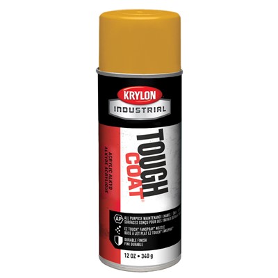 Krylon Tough Coat Federal Highway Yellow Spray Paint TC1009