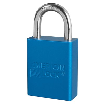 Master Lock Anodized Blue Aluminum Safety Padlock A1105KA-BLU