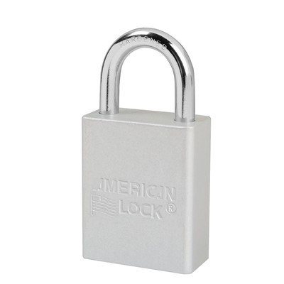 Master Lock Anodized Clear Aluminum Safety Padlock A1105-CLR