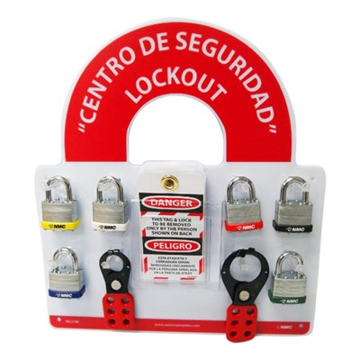 Lockout Center Bilingual Mini W/Supplies - LOT-MLO1BI