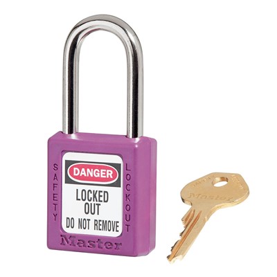 Master Lock Safety Lockout Purple Padlock MP410P