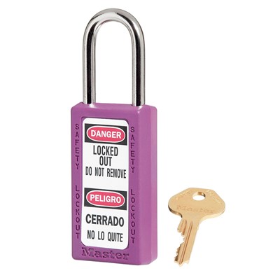 Master Lock Safety Lockout Purple Padlock MP411P