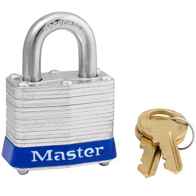 Master Lock Blue Lockout Padlock