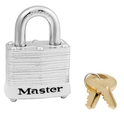 Master Lock White Lockout Padlock MPSW