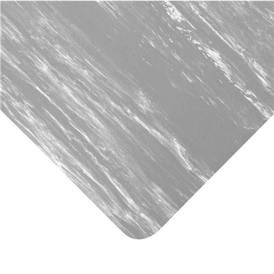 NoTrax Marble Sof-Tyle 3'x5' Gray Anti-Fatigue Mat