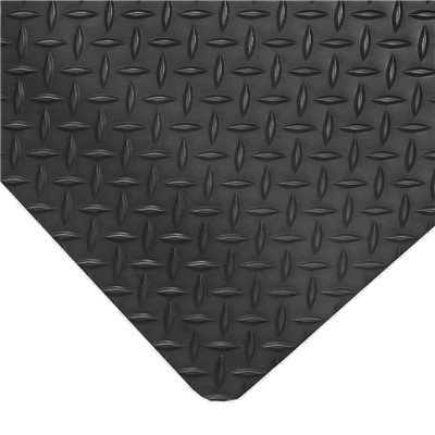 NoTrax Cushion Trax 2'x3' Black Anti-Fatigue Mat