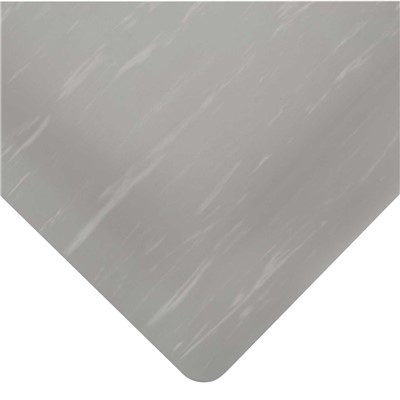 NoTrax Marble Tuff 3'x5' Gray Anti-Fatigue Mat